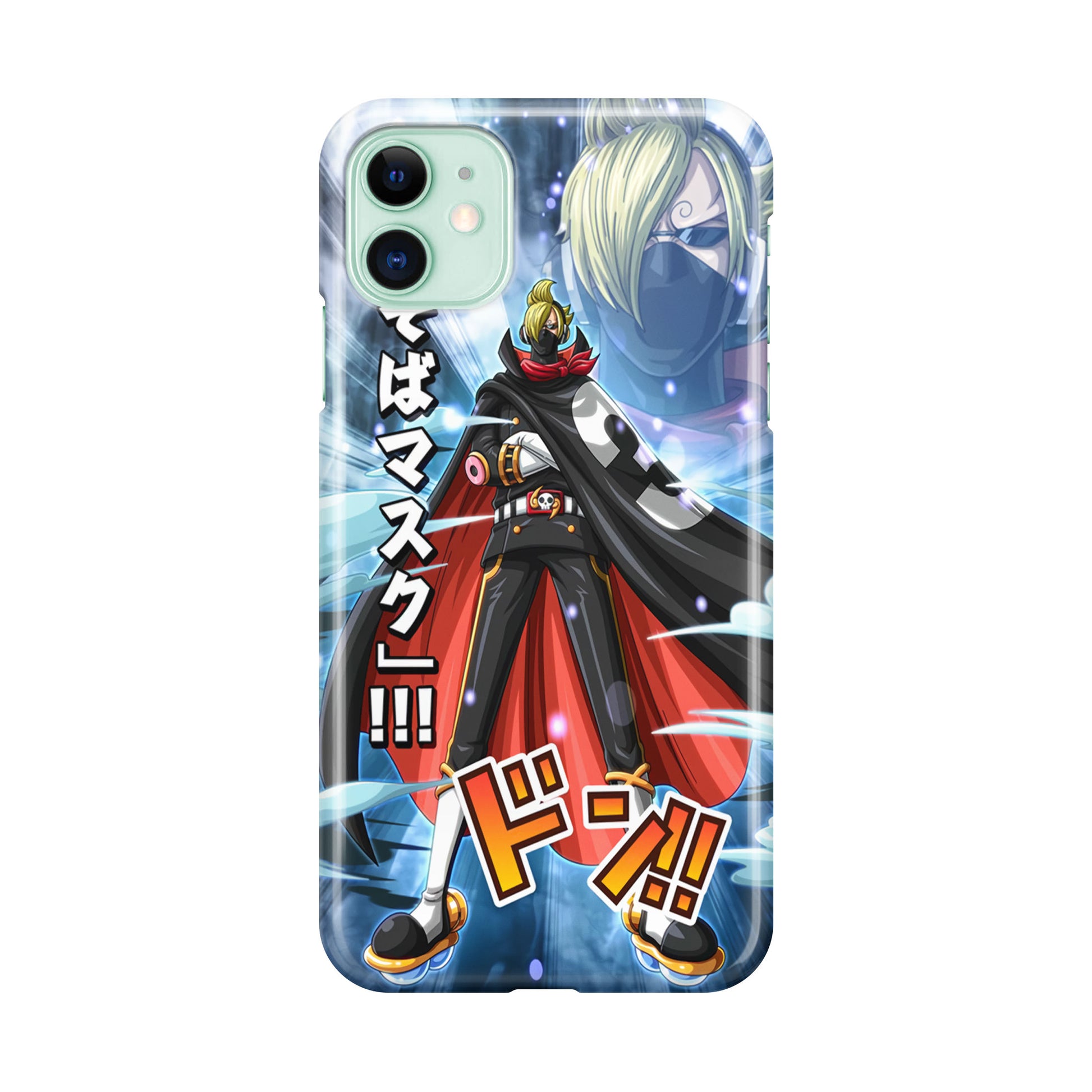 Stealth Black Sanji iPhone 11 Case