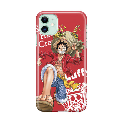 Straw Hat Monkey D Luffy iPhone 11 Case