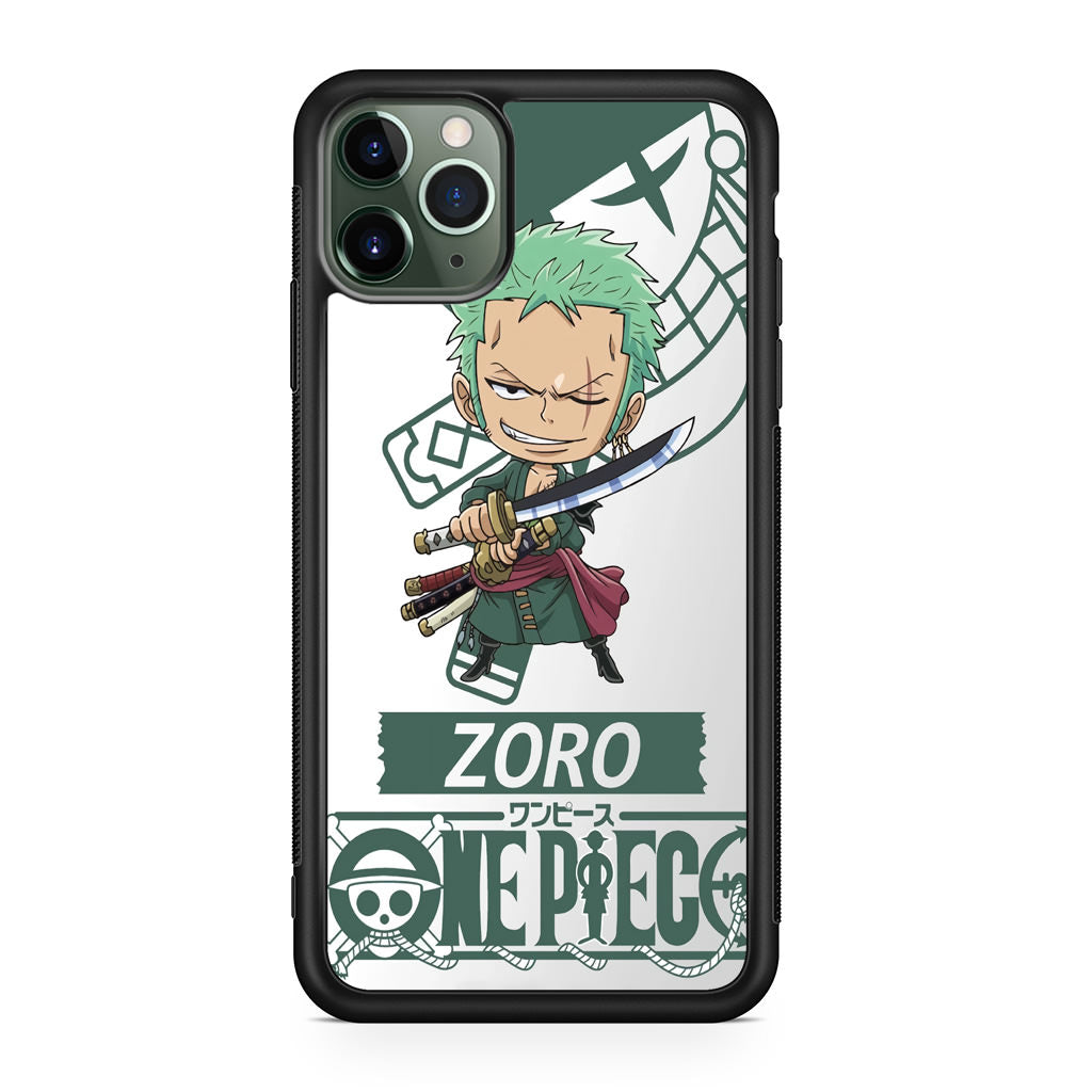 Chibi Zoro iPhone 11 Pro Max Case