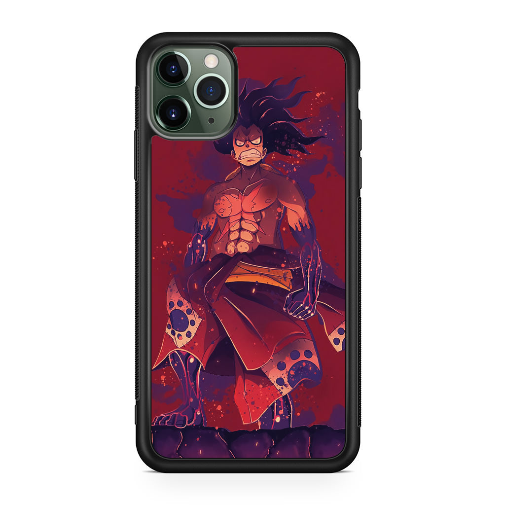 Luffy Snake Man Art iPhone 11 Pro Case