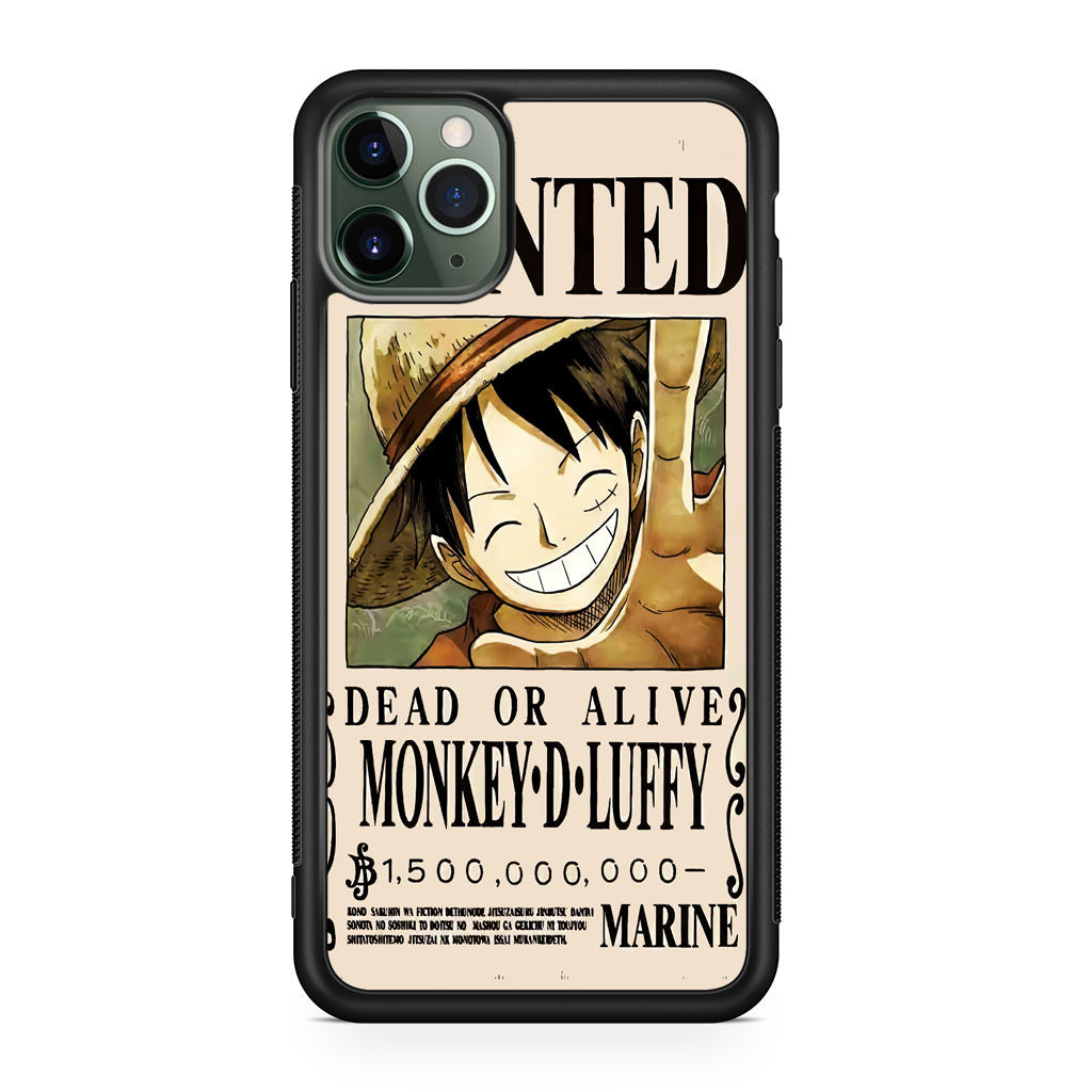 Monkey D Luffy Bounty iPhone 11 Pro Max Case