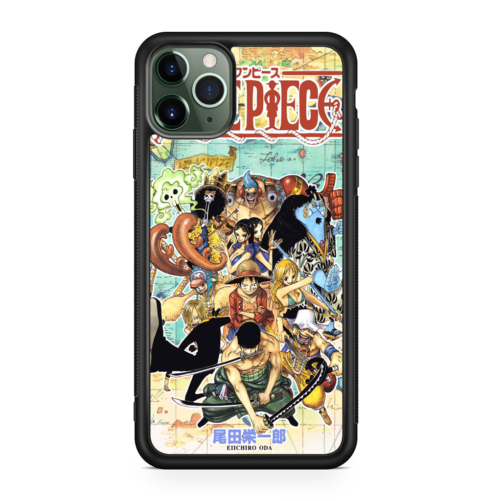 One Piece Comic Straw Hat Pirate iPhone 11 Pro Max Case