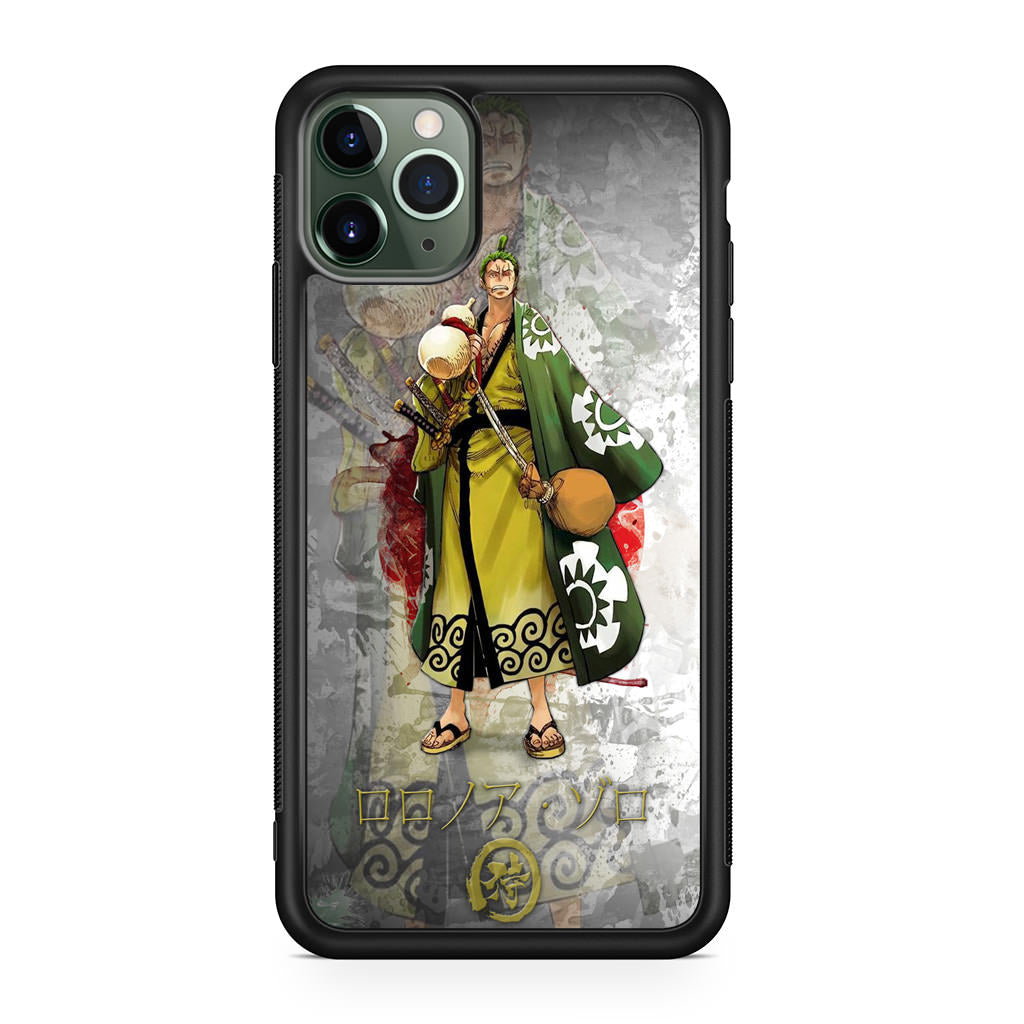 Roronoa Zoro Arc Wano iPhone 11 Pro Case