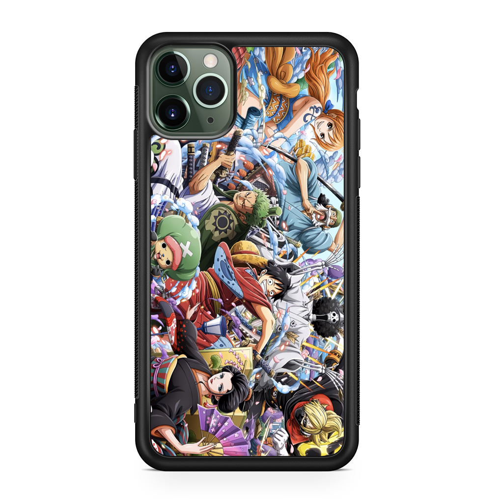 Straw Hat Pirates Arc Wano iPhone 11 Pro Max Case