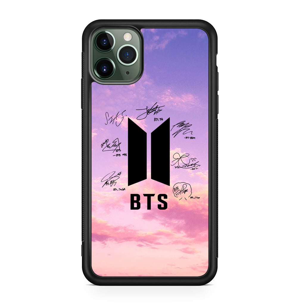 BTS Signature 2 iPhone 11 Pro Max Case