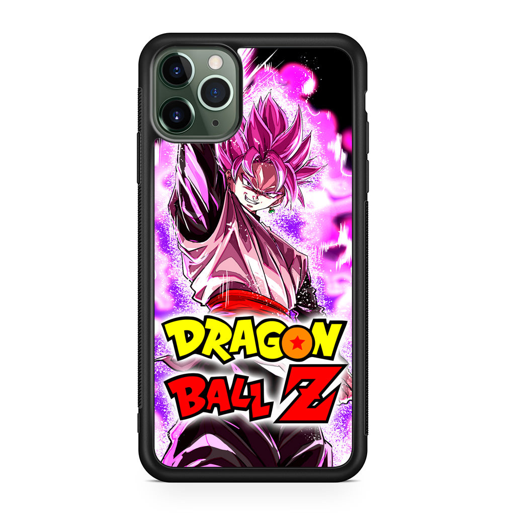 Dragon Ball Z Son Goku Black Rose Saiyan iPhone 11 Pro Case