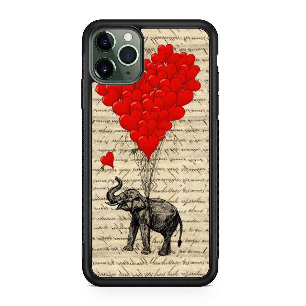 Elephant And Heart iPhone 11 Pro Max Case