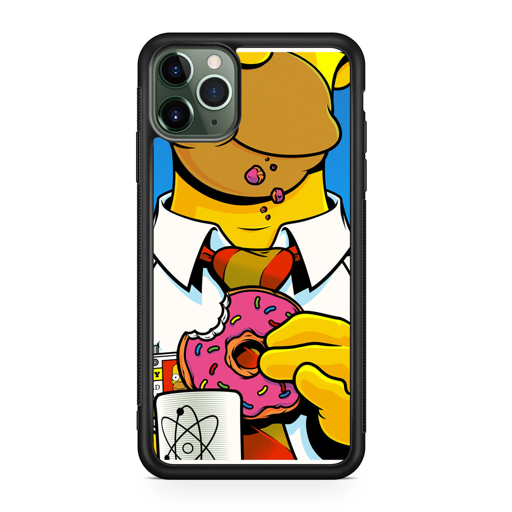 Homer Eats Donut iPhone 11 Pro Max Case