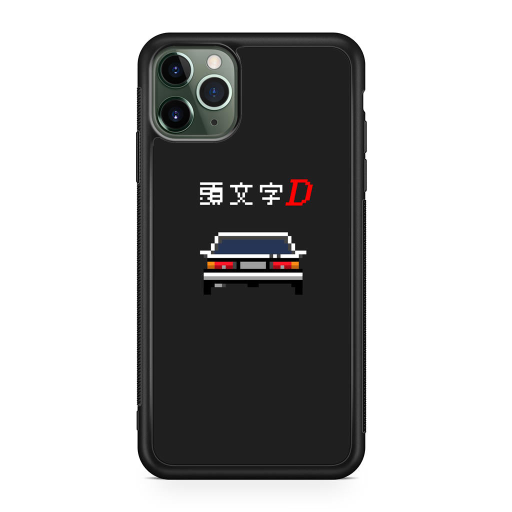 Initial D Pixel Art iPhone 11 Pro Max Case
