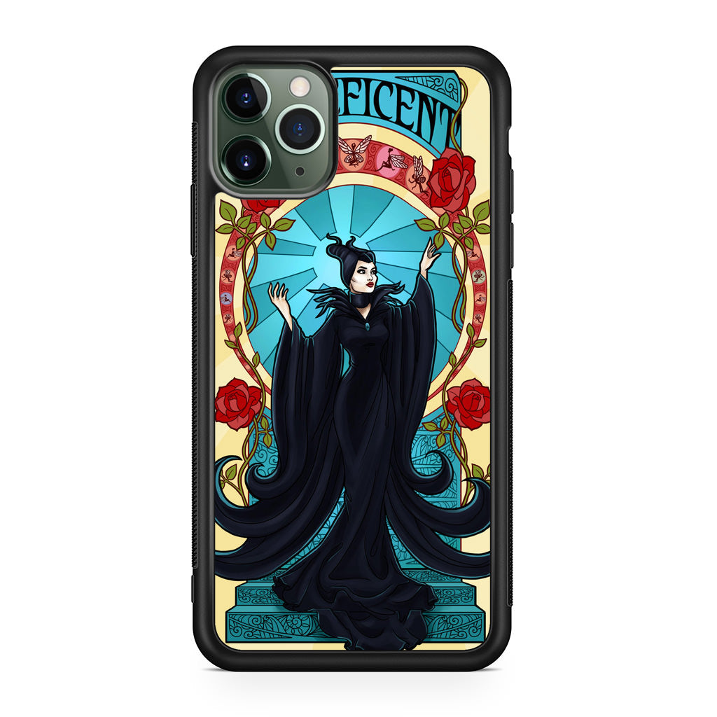 Maleficent With Flower iPhone 11 Pro Max Case
