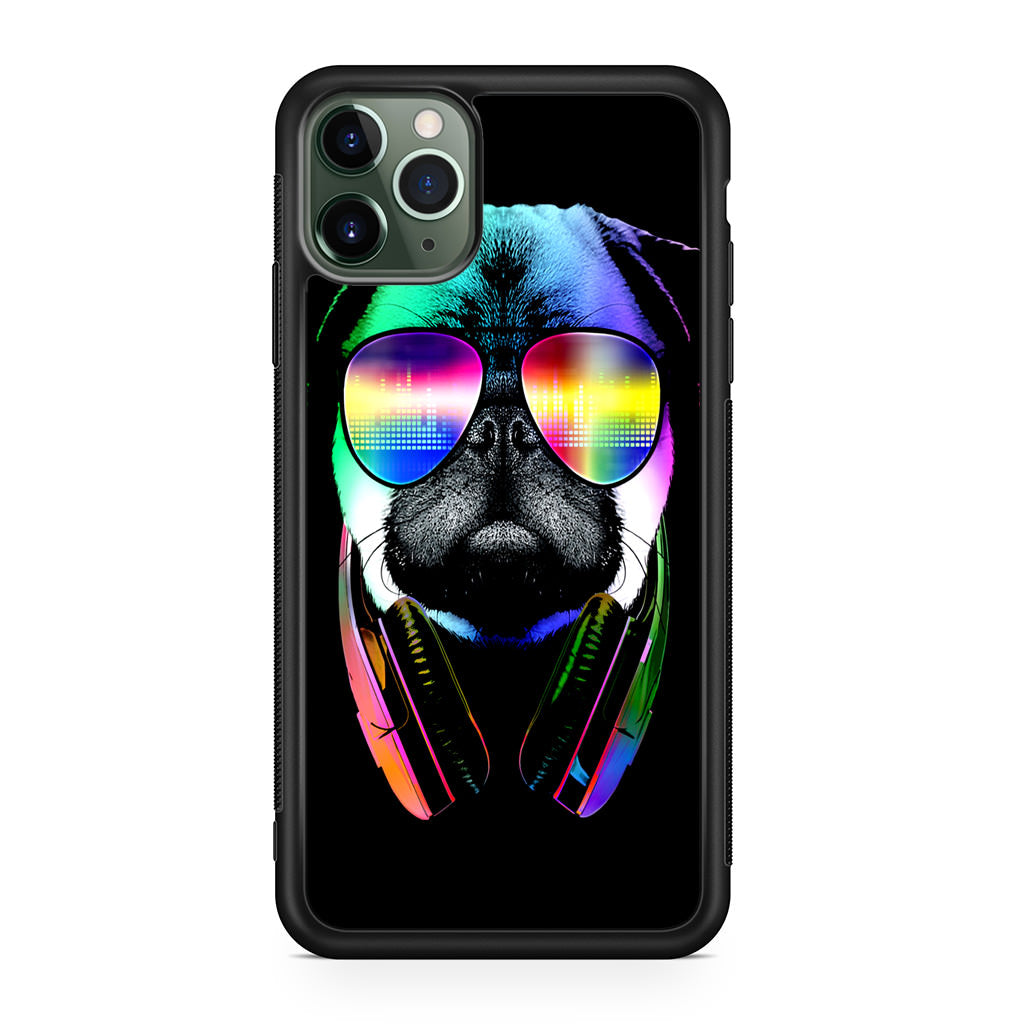 Music Lover Pug V iPhone 11 Pro Case