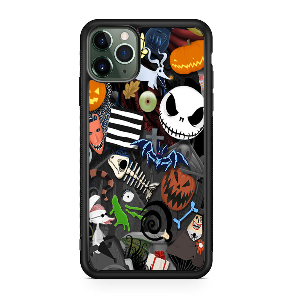 Nightmare Before Chrismast Collage iPhone 11 Pro Case
