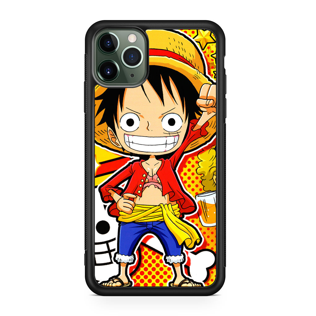 One Piece Cute Luffy iPhone 11 Pro Max Case