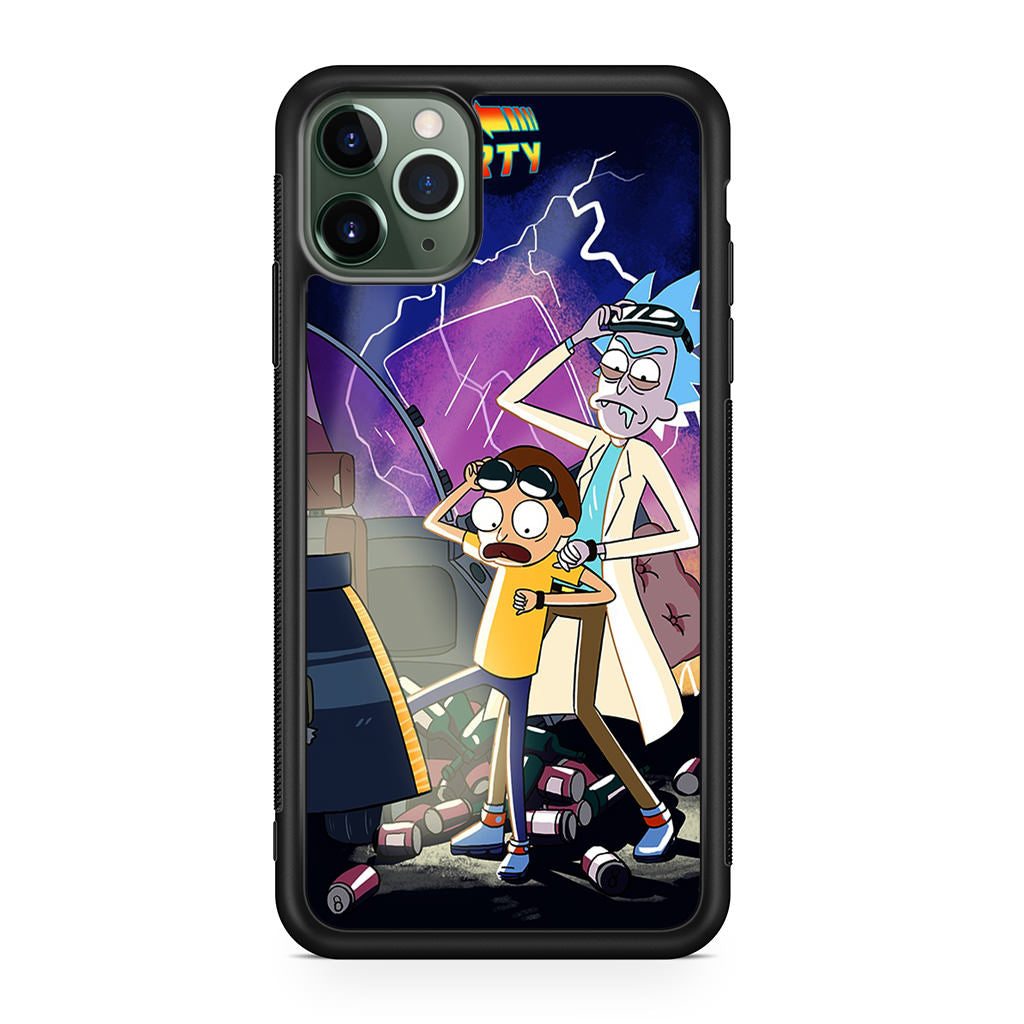 Rick And Morty Back To The Future iPhone 11 Pro Case
