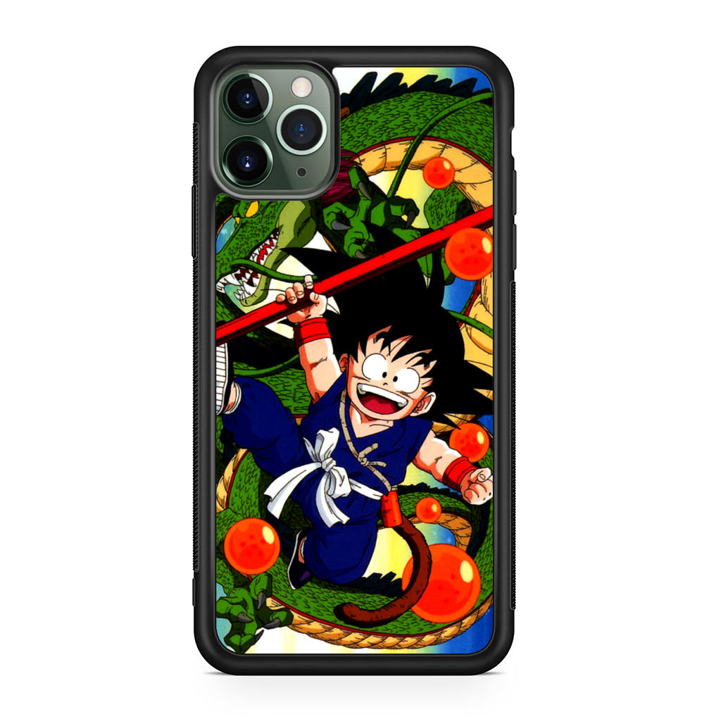 Shenlong And Little Goku Dragon Ball iPhone 11 Pro Max Case