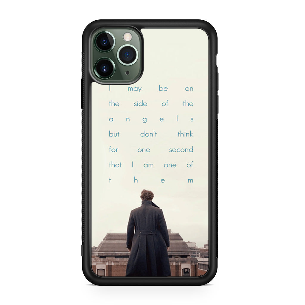 Sherlock Holmes Quote iPhone 11 Pro Case