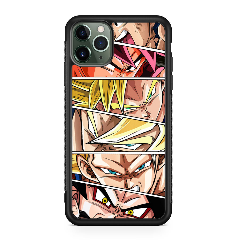 Son Goku Forms iPhone 11 Pro Case