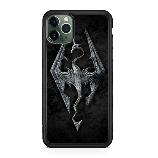 The Elder Scrolls V Skyrim Logo iPhone 11 Pro Case
