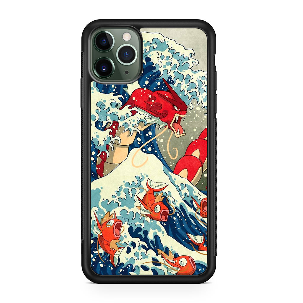 The Great Wave Of Gyarados iPhone 11 Pro Max Case