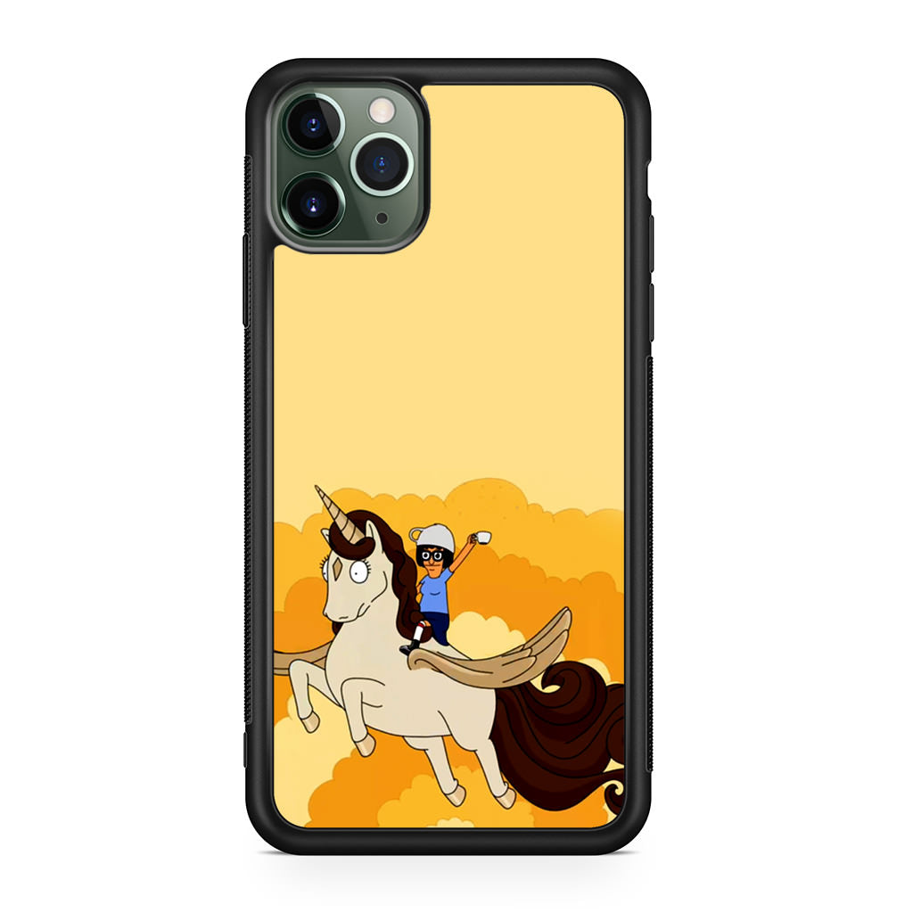 Tina Belcher And Unicorn iPhone 11 Pro Case