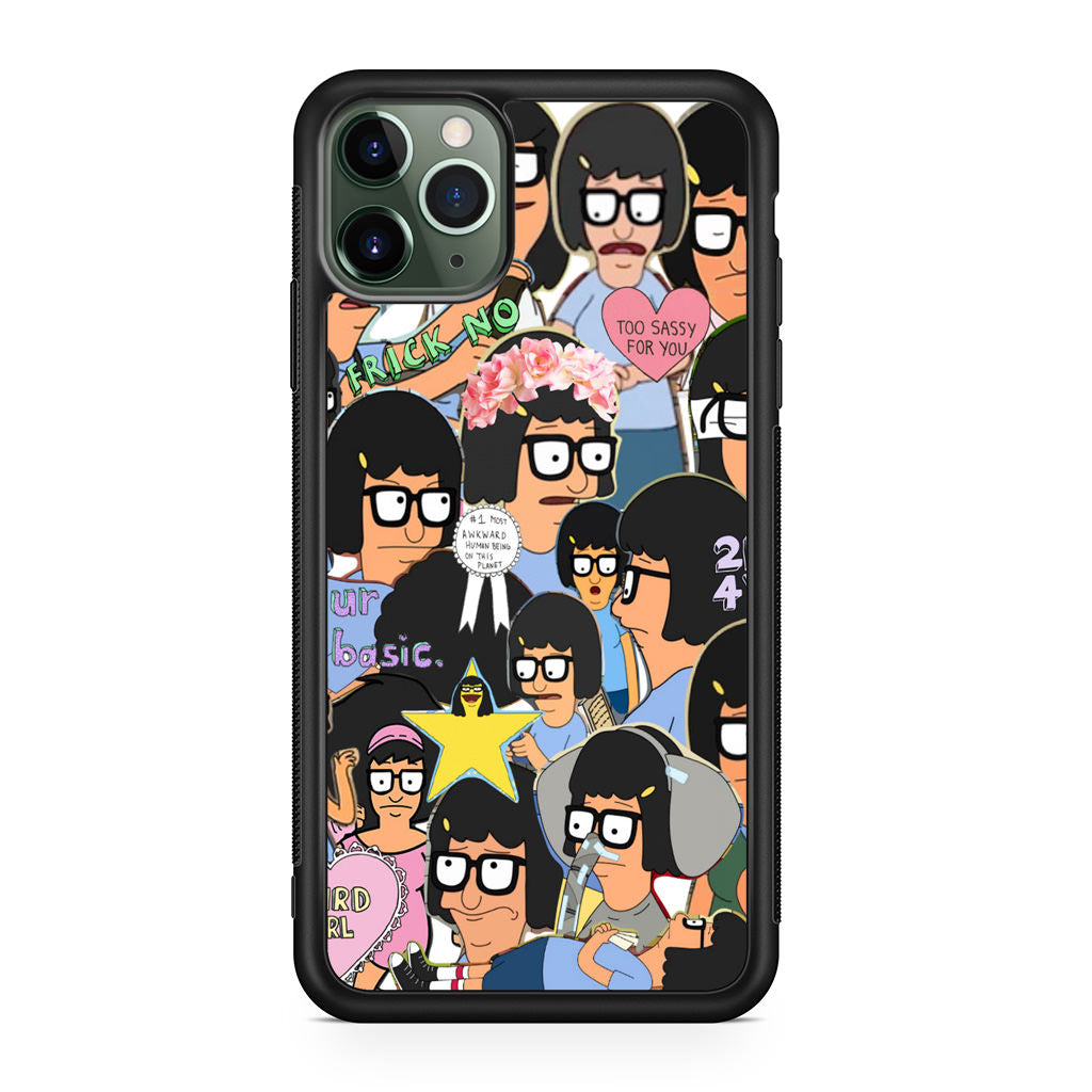 Tina Belcher Collage iPhone 11 Pro Case