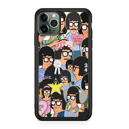 Tina Belcher Collage iPhone 11 Pro Case