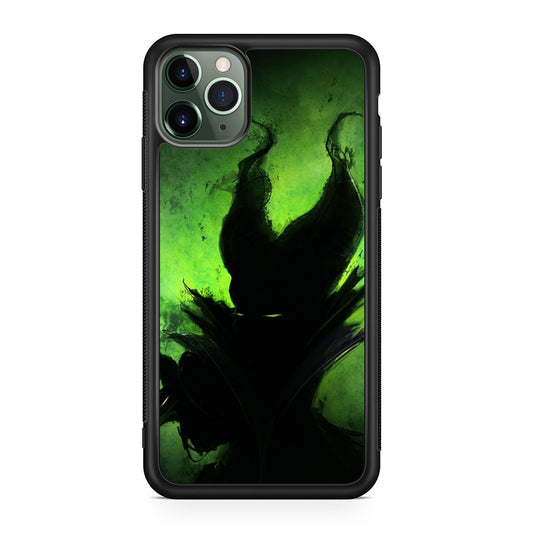 Villains Maleficent Silhouette iPhone 11 Pro Case