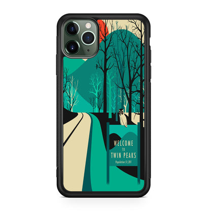 Welcome To Twin Peaks iPhone 11 Pro Case