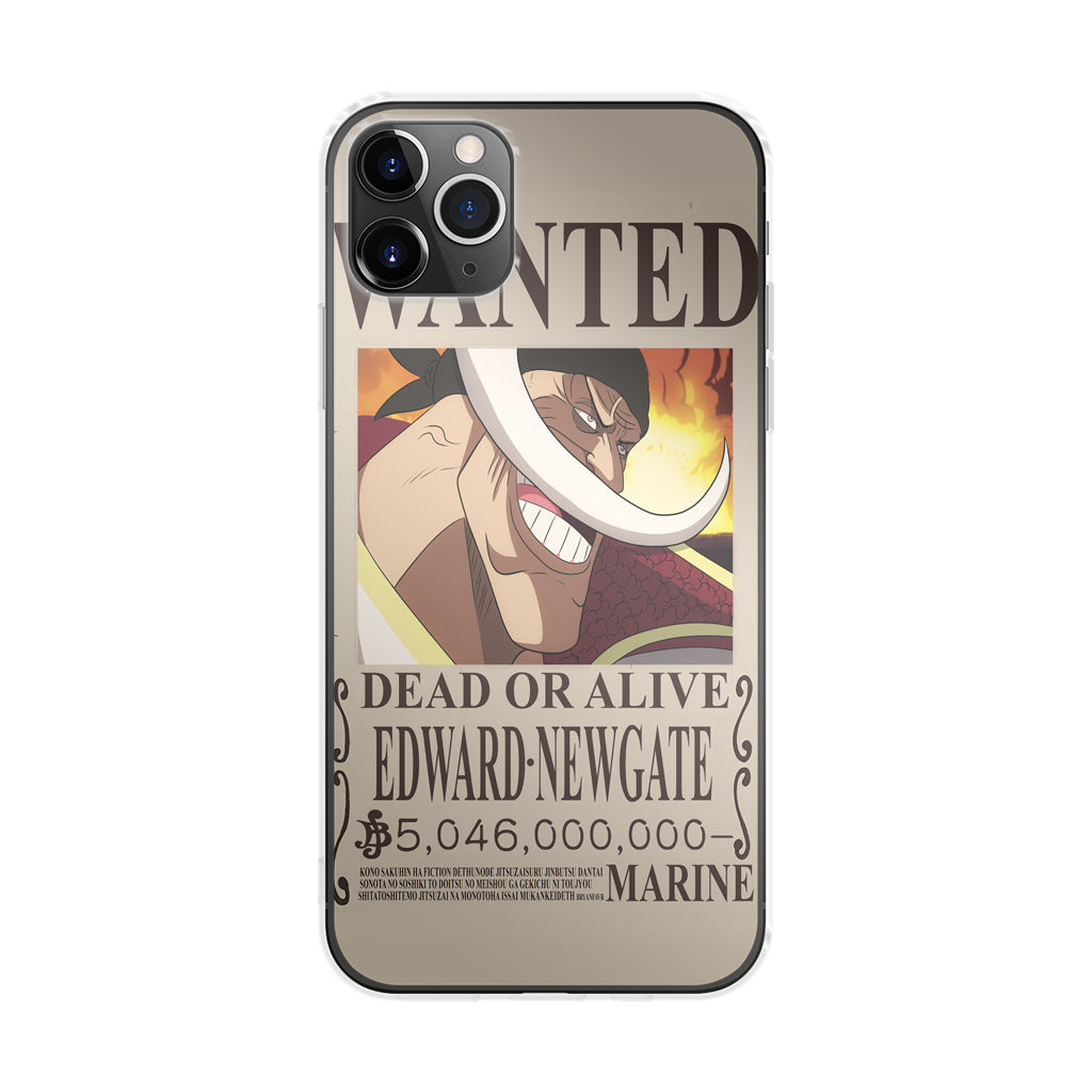 Edward Newgate Bounty iPhone 11 Pro Max Case