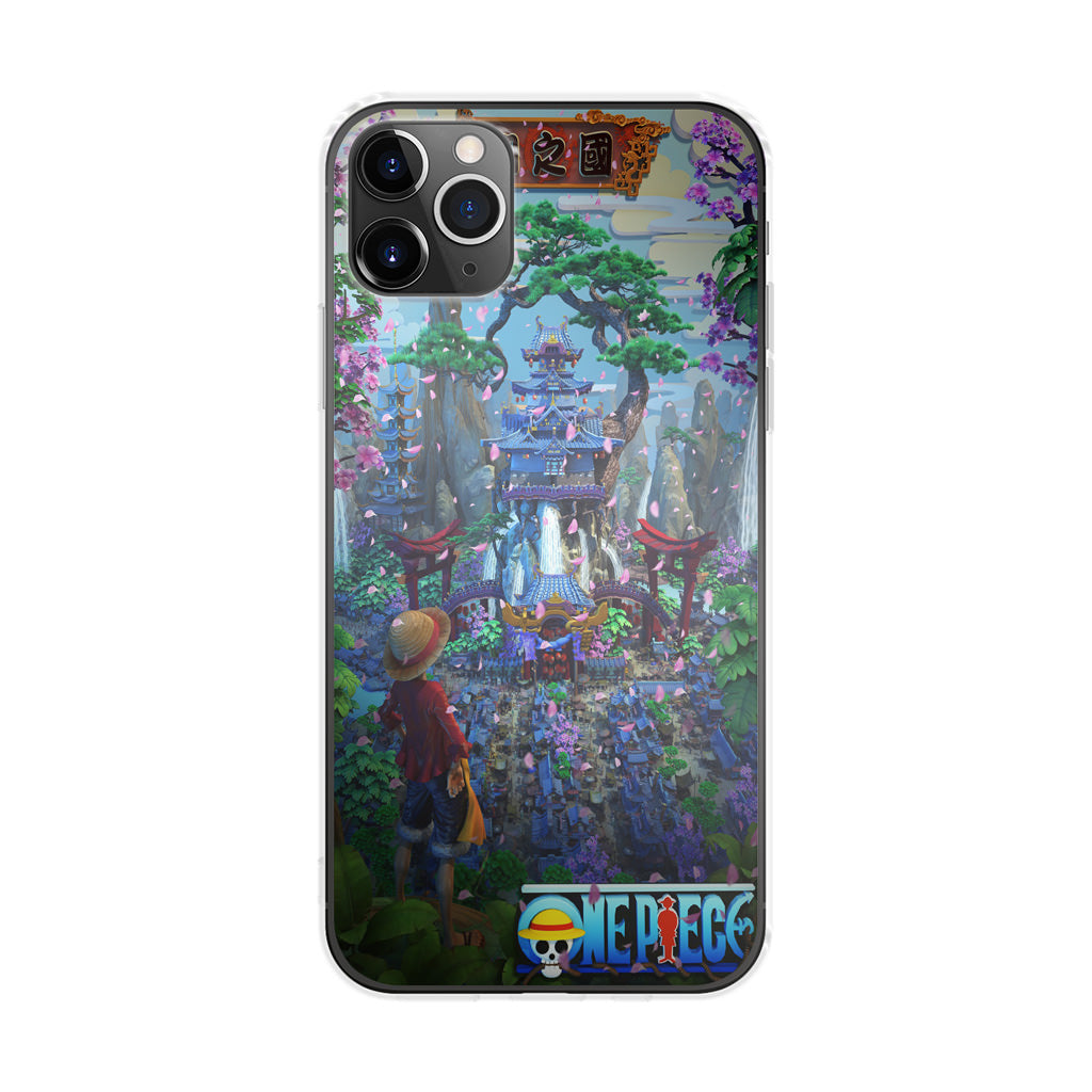 Flower Capital of Wano One Piece iPhone 11 Pro Max Case