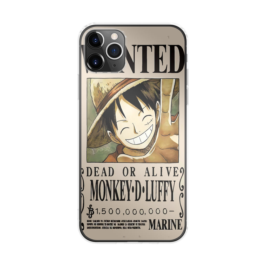 Monkey D Luffy Bounty iPhone 11 Pro Case