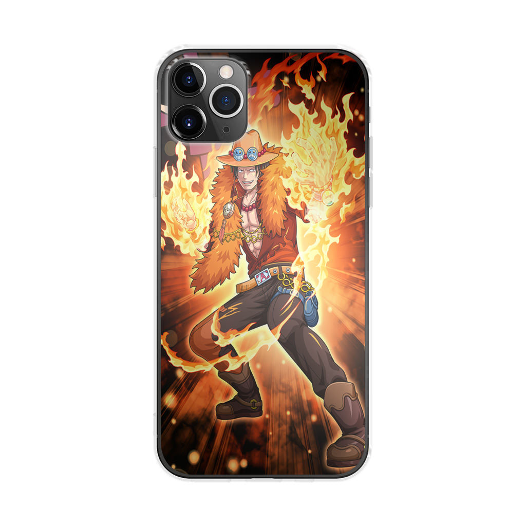 Portgas D Ace Fire Power iPhone 11 Pro Case