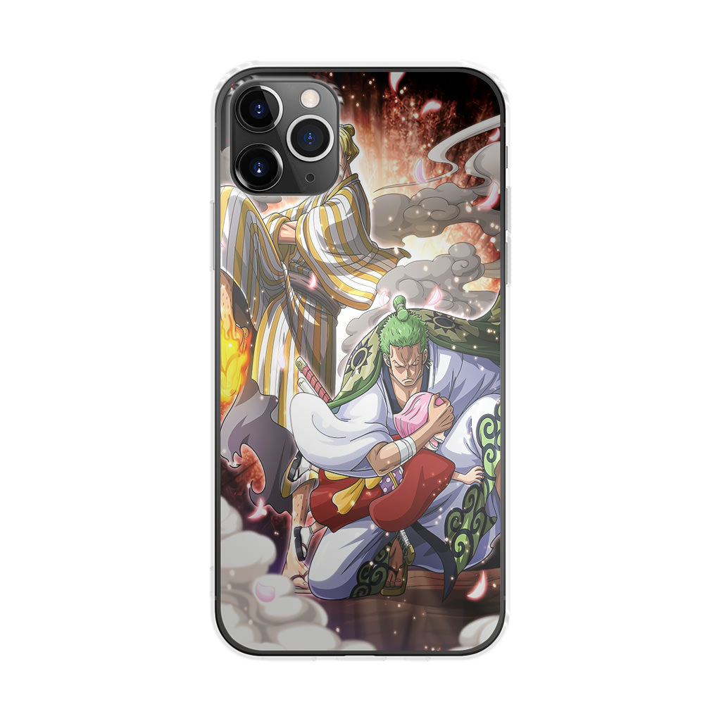 Sanji And Zoro Saving Otoko iPhone 11 Pro Case