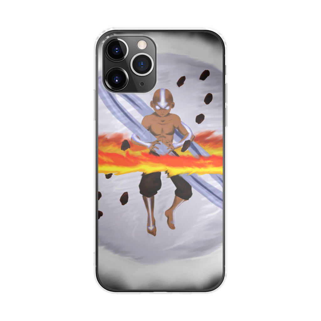 Avatar Aang Controls Four Elements iPhone 11 Pro Max Case