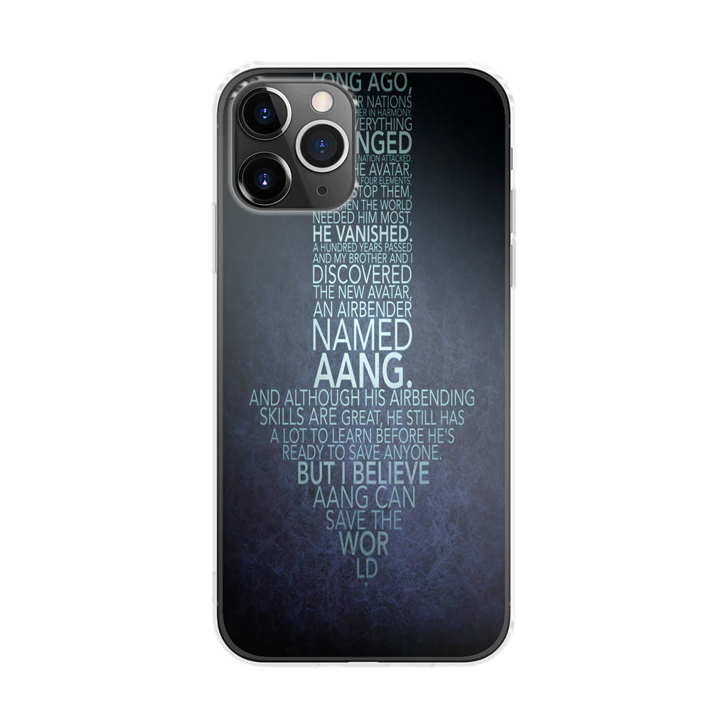 Avatar Quotes iPhone 11 Pro Case
