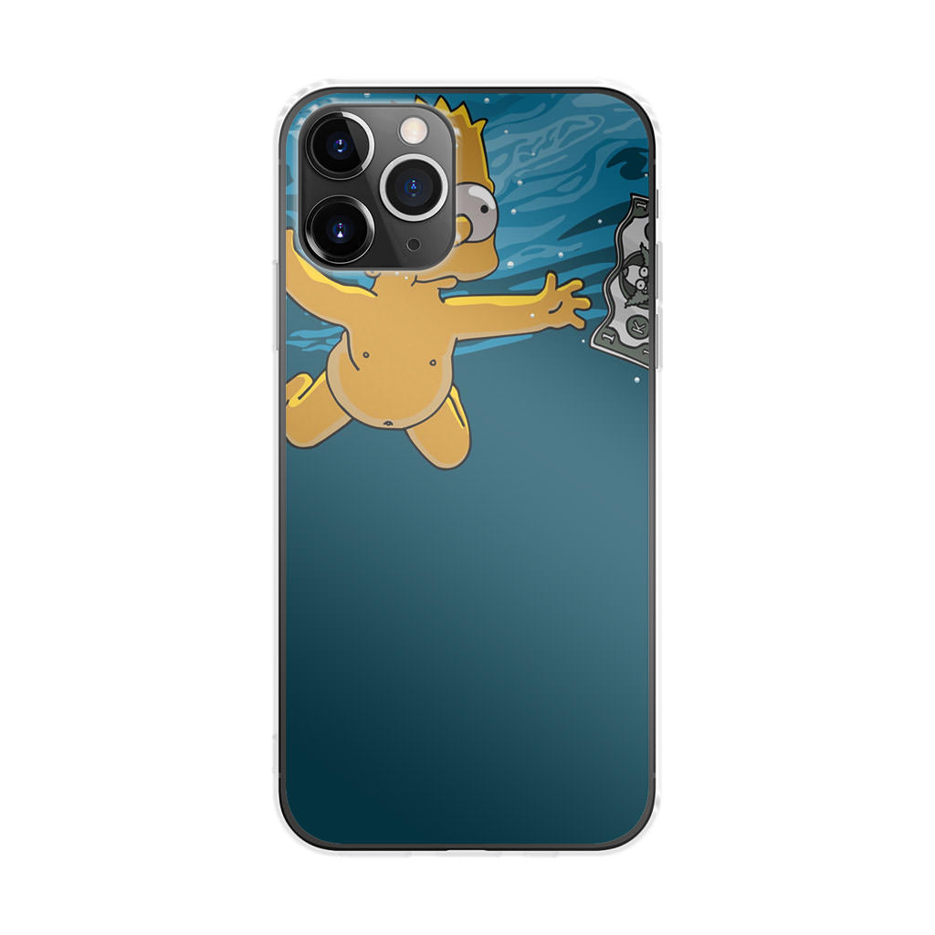 Bart Swimming For Money iPhone 11 Pro Case