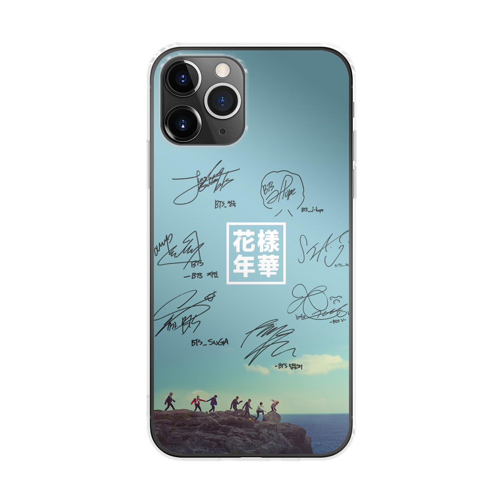 BTS Signature iPhone 11 Pro Max Case