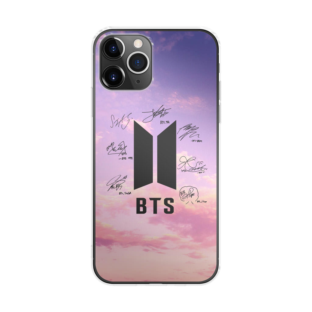 BTS Signature 2 iPhone 11 Pro Max Case