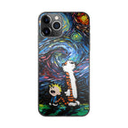 Calvin Art At Starry Night iPhone 11 Pro Max Case