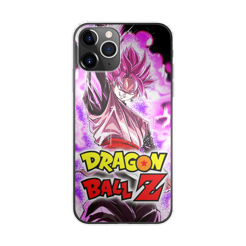 Dragon Ball Z Son Goku Black Rose Saiyan iPhone 11 Pro Max Case