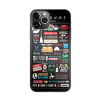 Friends TV Show Quotes Poster iPhone 11 Pro Max Case