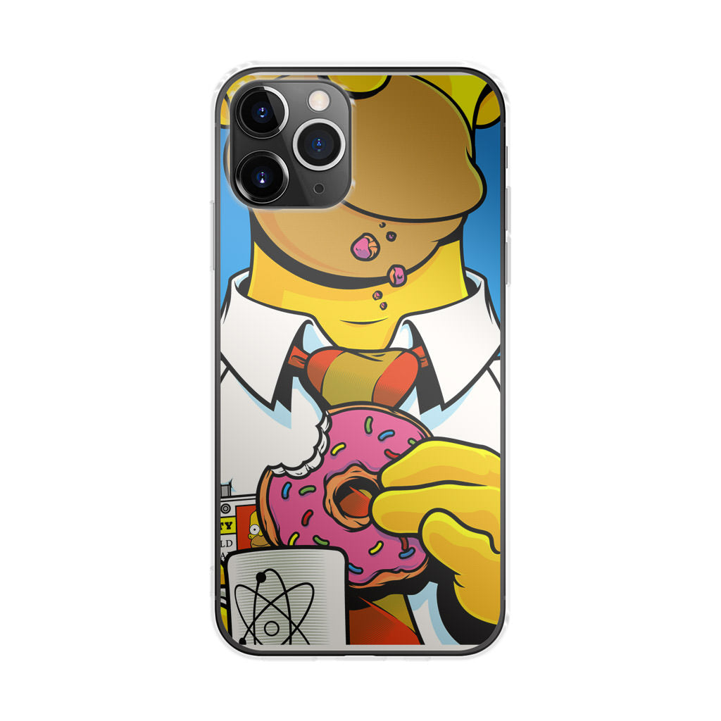 Homer Eats Donut iPhone 11 Pro Max Case