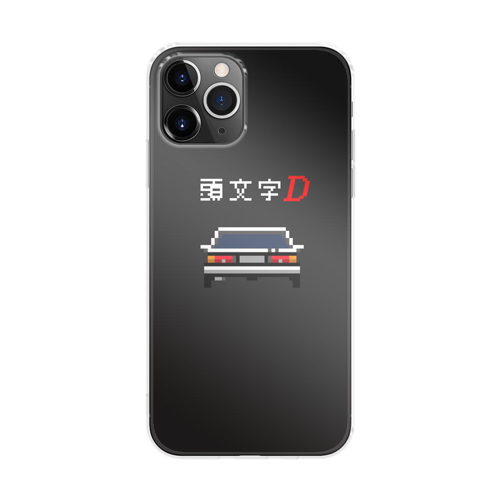 Initial D Pixel Art iPhone 11 Pro Max Case