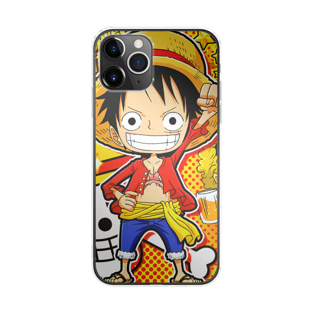 One Piece Cute Luffy iPhone 11 Pro Case