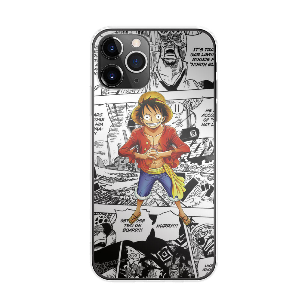 One Piece Luffy Comics iPhone 11 Pro Case