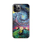 Peanuts At Starry Night iPhone 11 Pro Max Case