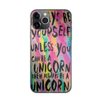 Rainbow Unicorn Quote iPhone 11 Pro Max Case