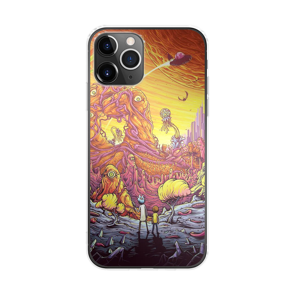 Rick And Morty Alien Planet iPhone 11 Pro Max Case