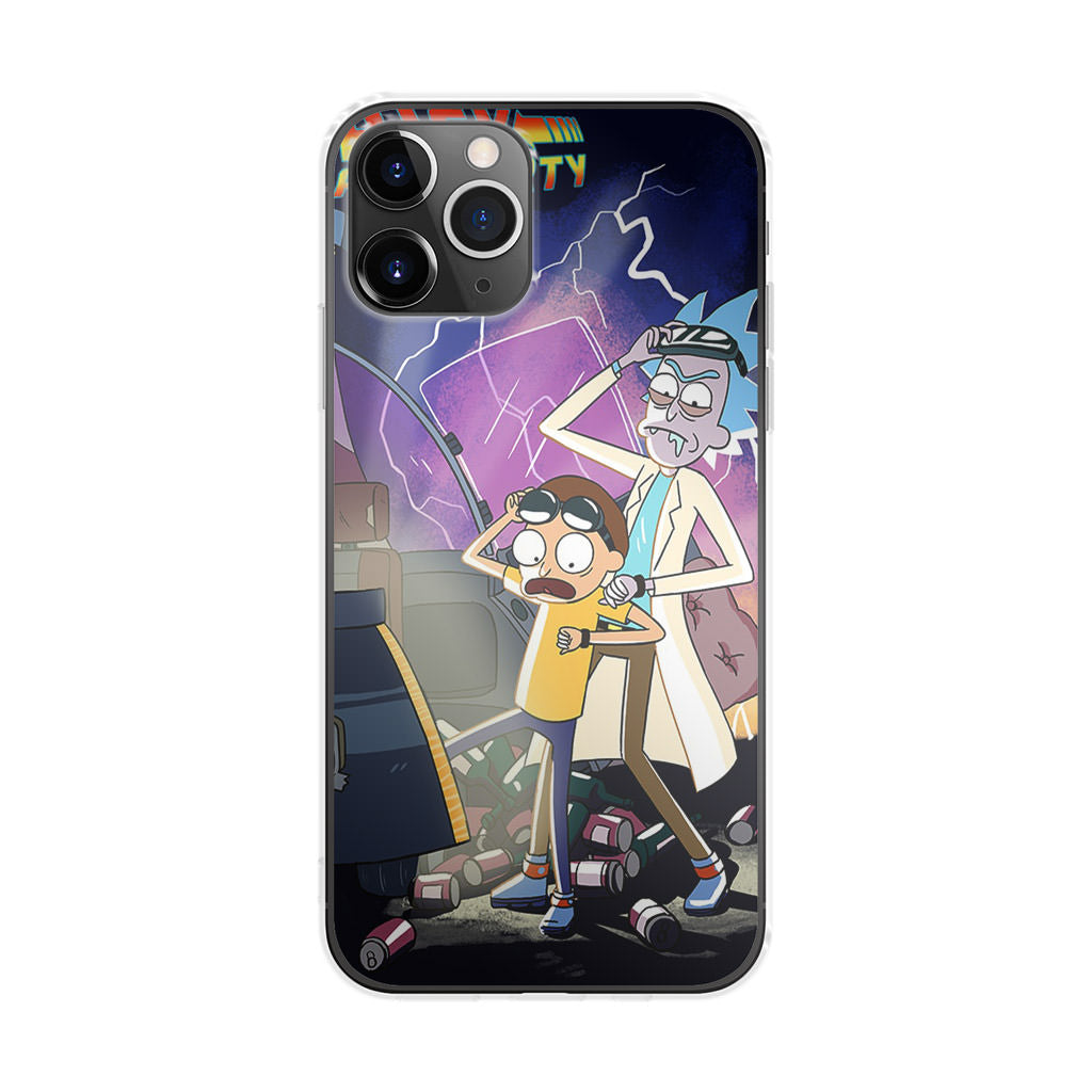 Rick And Morty Back To The Future iPhone 11 Pro Case