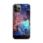Rick And Morty Flat Galaxy iPhone 11 Pro Max Case